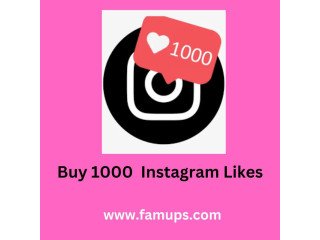 Buy 1000 Instagram Likes To Increase Reach