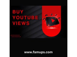 Buy YouTube Views From Famups To Gain Traffic