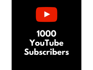 Buy 1000 YouTube Subscribers Online at Reasonable Price