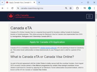 CANADA Rapid and Fast Canadian Electronic Visa Online!.