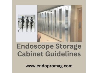 Endoscope Cabinet Storage Guidelines for Safe Storage