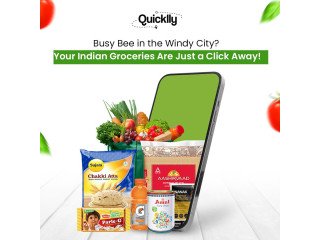 Skip the Supermarket Scramble! Quicklly Delivers Indian Groceries