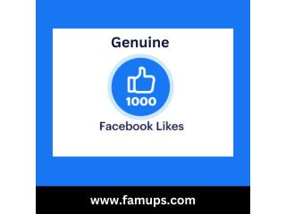 Achieve 1000 Genuine Facebook Likes with Famups