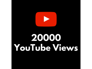 Buy 20k YouTube Views Online at A Cheap Price