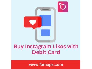 Buy Instagram Likes with Debit Card from Famups to Boost Your Post