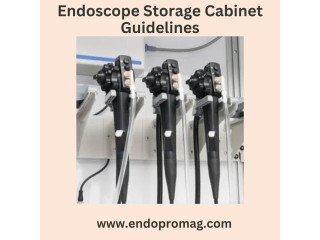Ensuring Safety with Proper Endoscope Storage Cabinet Guidelines