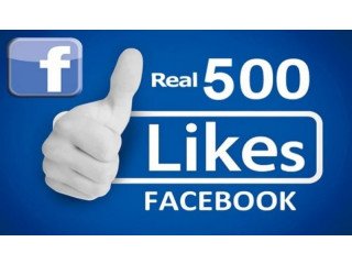 Buy 500 Facebook Likes Online at Cheap Price