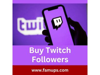 Buy Twitch Followers to Effective Twitch Growth