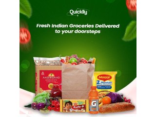 Convenient Indian Grocery Delivery by Quicklly