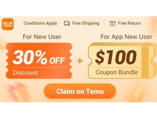 Temu. com 30% off Secret-Code