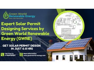 Expert Solar Permit Designing Services by Green World Renewable Energy (GWRE)