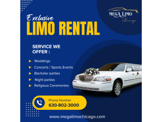 Experience Unmatched Luxury with Megalimo Chicago: The Premier Limousine Service in Chicago