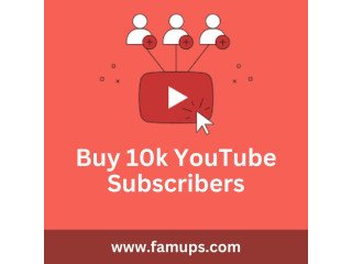Buy 10k YouTube Subscribers for Channel Growth