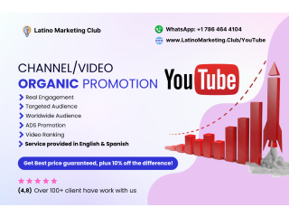 Top YouTube Promotion Services  Experience and Client Satisfaction Guaranteed