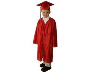 Adorable Kindergarten Gown for Little Graduates