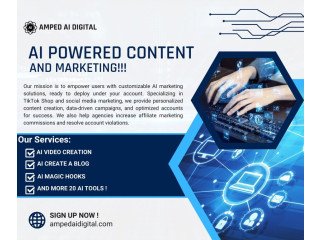 AI Powered Content & Marketing!