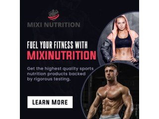 MixiNutrition - Supporting your fitness and health journey.