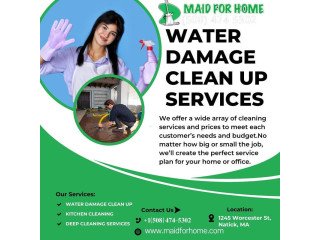 Water Damage Cleaning in Natick