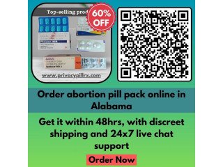 Order abortion pill pack online in Alabama - Up to 60% and Overnight Shipping