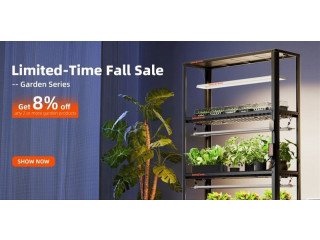 Limited Time Fall Sale on Garden Series from Spider Farmer!