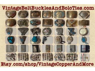 Hello from Vintage Belt Buckles and Bolo Ties! We hope you are having a nice day!