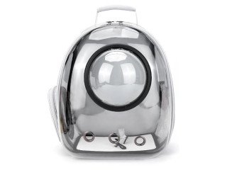 Luxury Cat Space Capsule Transparent Backpack -NV