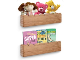 Amazon. com Save $8 on a set of 2 Pre-assembled Scalloped Shelves for Nursery