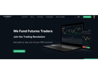 Takeprofittrader. com take 65% off all evals sitewide + 100% refund on passing challenge