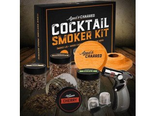 Aged & Charred 50% Off for its Cocktail Smoker Kit